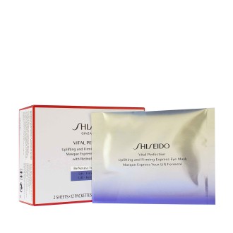 Shiseido Vital Perfection Uplifting & Firming Express Eye Mask liftingová a zpevňující maska na oční okolí 12 ks