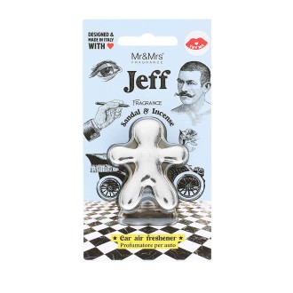 Mr&Mrs Fragrance Jeff Sandal & Incense Vůně do auta