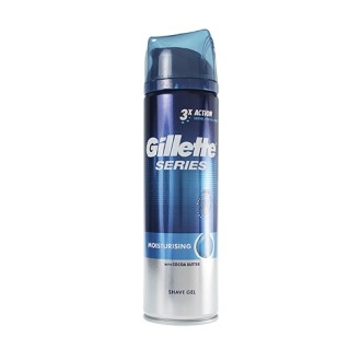 Gillette Series Moisturising hydratační gel na holení pro muže 200 ml