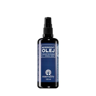 Renovality Original Series moringový olej lisovaný za studena 100 ml s pumpičkou