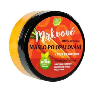 Vivaco 100% Přírodní máslo po opalování s mrkvovým extraktem 150 ml