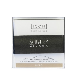 Millefiori Icon Metal Nero vůně do auta
