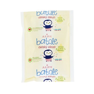 Alpa Batole zásyp s extraktem z listu olivovníku sáček pro děti 100 g
