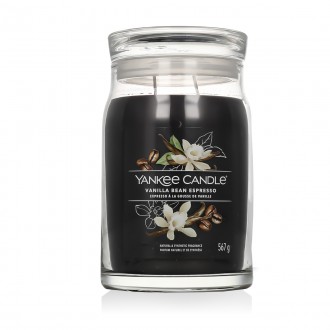 Yankee Candle Signature vonná svíčka Vanilla Bean Espresso 567 g