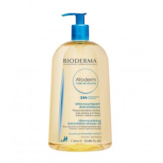 Bioderma Atoderm Huile De Douche výživný sprchový olej 1000 ml