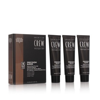 American Crew CLASSIC: PRECISION BLEND Natural Gray Coverage 5-6 Medium ASH 3 x 40 ml