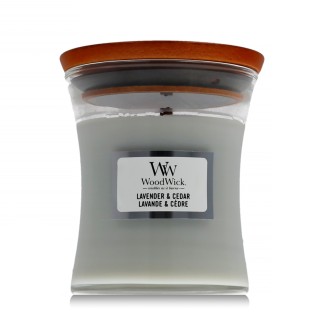 WoodWick Mini Hourglass Candles vonná svíčka Lavender & Cedar 85 g
