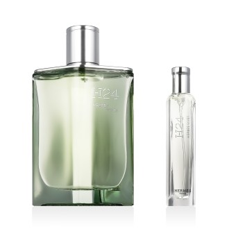 Hermès H24 Herbes Vives EDP plnitelný 100 ml + EDP MINI 15 ml M