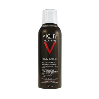 Vichy Homme gel na holení na citlivou nebo problematickou pokožku pro muže 200 ml