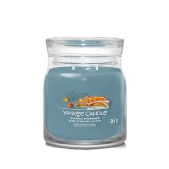 Yankee Candle Evening Riverwalk signature svíčka střední 368 g