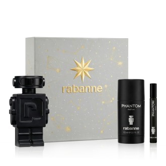 Rabanne Phantom Parfém 100 ml + DEO ve spreji 150 ml + Parfém MINI 10 ml M