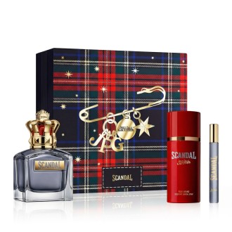 Jean Paul Gaultier Scandal Pour Homme EDT 100 ml + EDT MINI 10 ml + DEO ve spreji 150 ml M