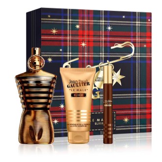 Jean Paul Gaultier Le Male Elixir Parfém 125 ml + Parfém MINI 10 ml + SG 75 ml M