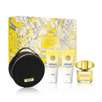 Versace Yellow Diamond EDT 90 ml + SG 100 ml + BL 100 ml + kosmetická taška W
