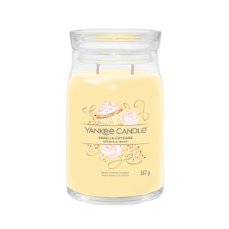 Yankee Candle Vanilla Cupcake signature svíčka velká 567 g