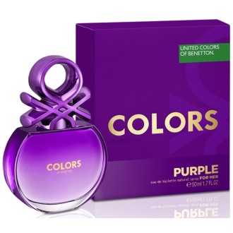 Benetton Colors de Benetton Purple toaletní voda pro ženy 80 ml