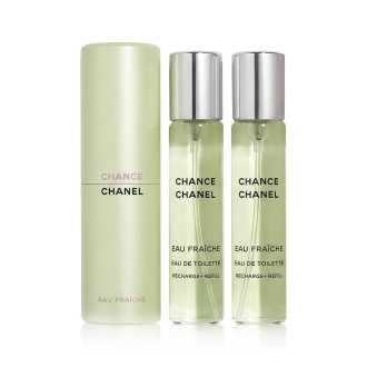 Chanel Chance Eau Fraîche EDT náplň 2 x 20 ml + EDT náplň s rozprašovačem 20 ml W